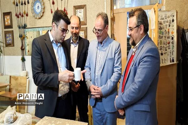بازدید از فضاهای مختلف کانون فرهنگی تربیتی قدس