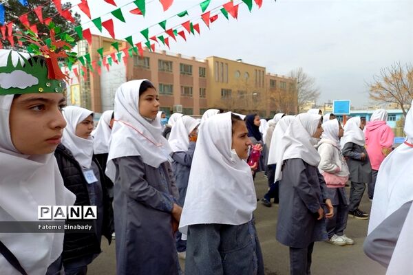 جشن بزرگ نیمه شعبان در مدرسه حاجیه خانم نوری ملارد