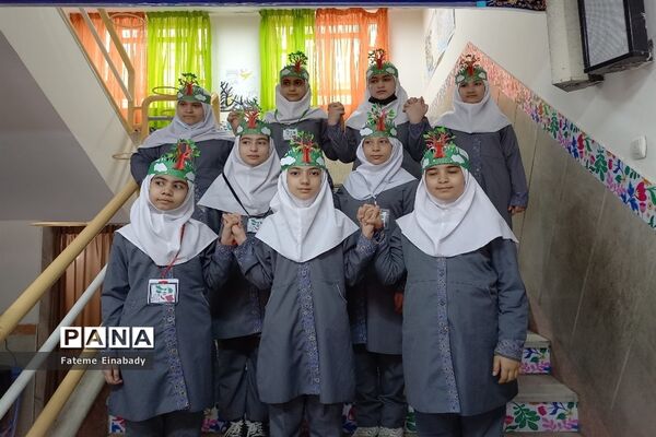 جشن بزرگ نیمه شعبان در مدرسه حاجیه خانم نوری ملارد