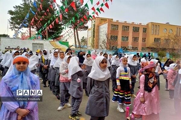 جشن بزرگ نیمه شعبان در مدرسه حاجیه خانم نوری ملارد