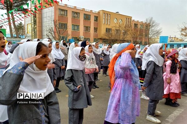 جشن بزرگ نیمه شعبان در مدرسه حاجیه خانم نوری ملارد