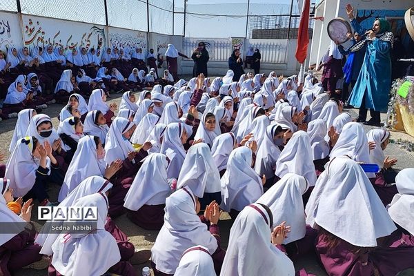 جشن نیمه شعبان در دبستان حضرت زهرا(س)‌یک رودهن