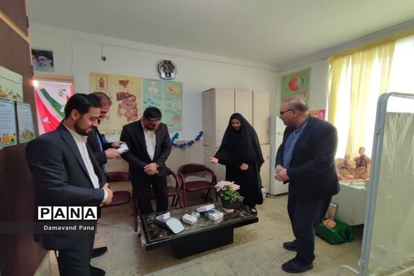 افتتاح اتاق بهداشت و سلامت در دبستان شهیدان صدیفی دماوند