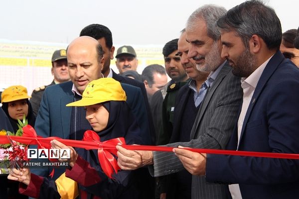 افتتاح ۵۵۰ طرح ورزشی با حضور وزیر آموزش و پرورش در شهرری