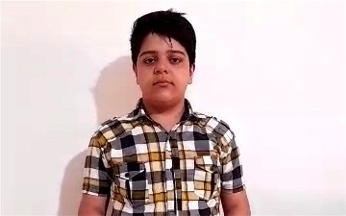 دانش‌آموز رودهنی در وصف حضرت مهدی(عج) می‌گوید/فیلم