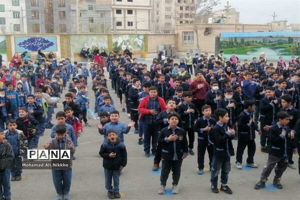 جشن نیمه شعبان در مدارس پاکدشت
