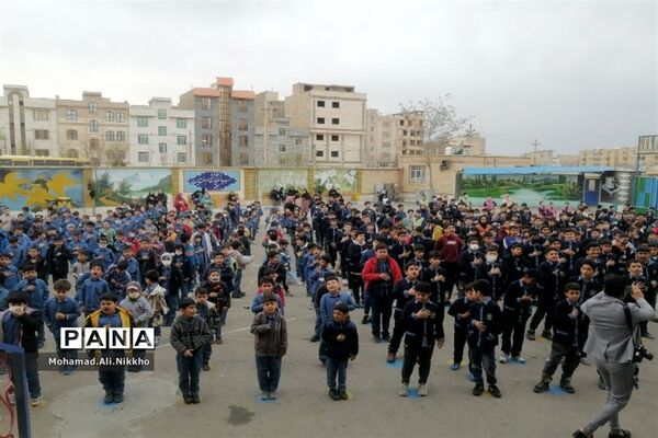 جشن نیمه شعبان در مدارس پاکدشت