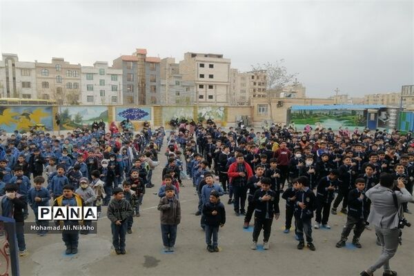 جشن نیمه شعبان در مدارس پاکدشت