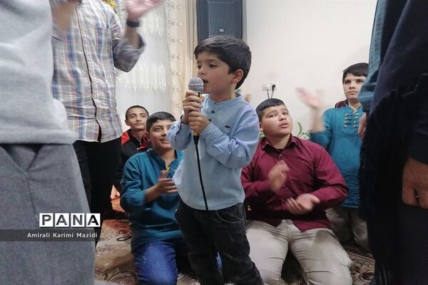 جشن خانگی هیات دانش‌آموزی انصارالمهدی ناحیه 3 به مناسبت میلاد امام زمان(عج)
