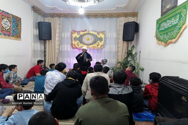 جشن خانگی هیات دانش‌آموزی انصارالمهدی ناحیه 3 به مناسبت میلاد امام زمان(عج)
