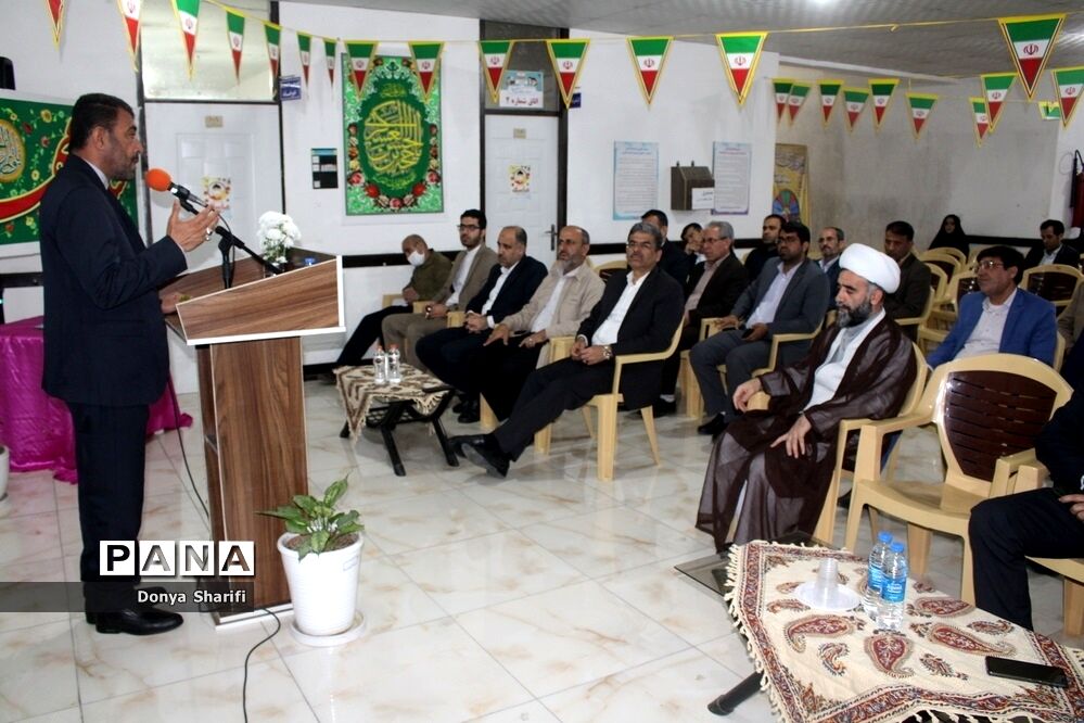 جشن میلاد حضرت مهدی (عج) در اداره‌کل آموزش و پرورش استان بوشهر