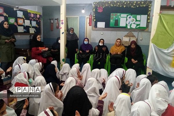 جشن نیمه شعبان در دبستان حضرت  زهرا(س) ۲ رودهن