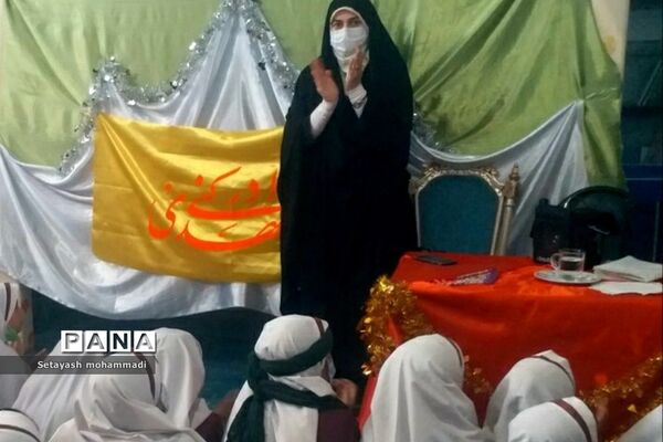 جشن نیمه شعبان در دبستان حضرت  زهرا(س) ۲ رودهن
