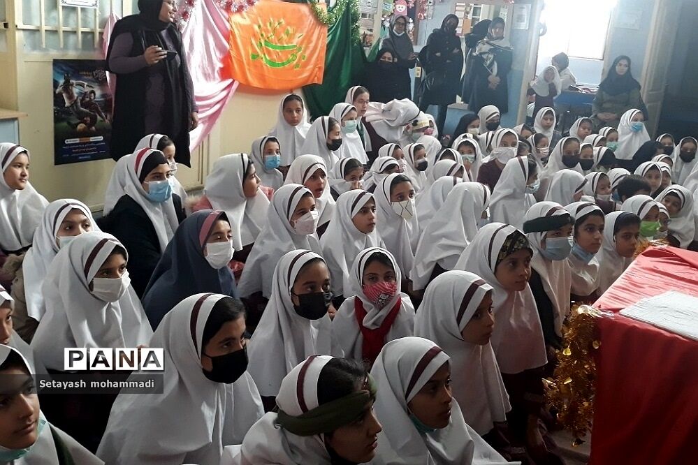 جشن نیمه شعبان در دبستان حضرت  زهرا(س) ۲ رودهن