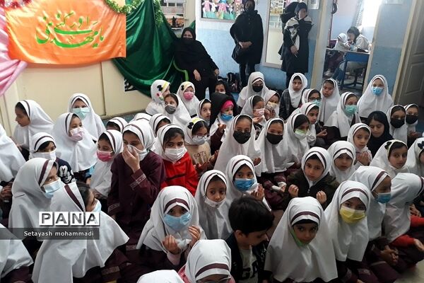 جشن نیمه شعبان در دبستان حضرت  زهرا(س) ۲ رودهن