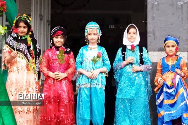 گرامیداشت هفته منابع طبیعی در دبستان زینب یک ملارد