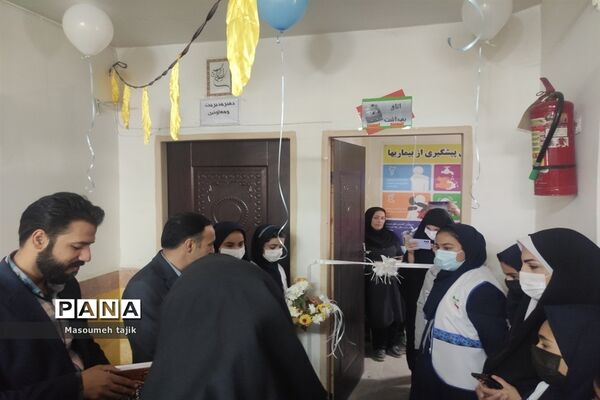 افتتاحیه اتاق بهداشت مدرسه شرافت شهرستان قرچک