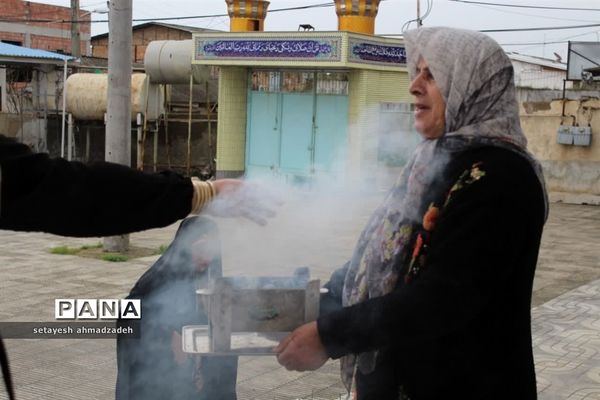 جشن ولادت امام زمان(عج) در روستای تیله نو گلوگاه