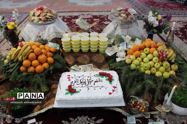 جشن ولادت امام زمان(عج) در روستای تیله نو گلوگاه