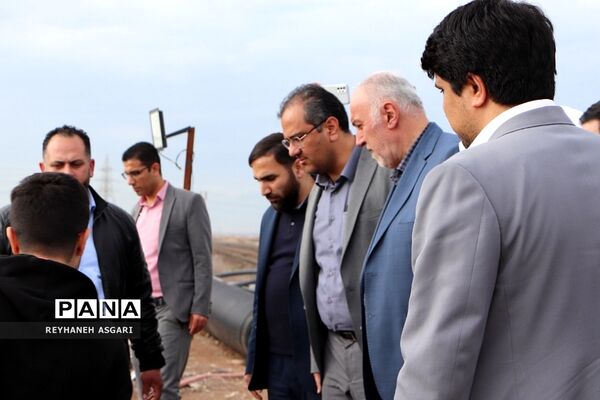 بازدید استاندار تهران از روند اجرایی احداث زیرگذر محمدآباد و داوودآباد شهرستان قرچک