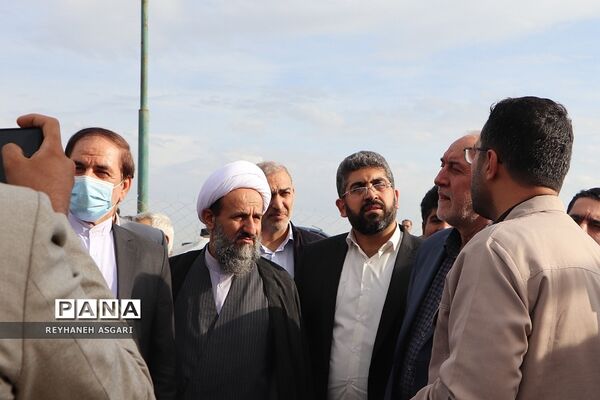 بازدید استاندار تهران از روند اجرایی احداث زیرگذر محمدآباد و داوودآباد شهرستان قرچک