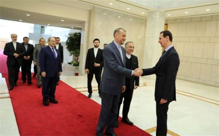 قدردانی بشار اسد از کمک‌ها و حمایت‌های ایران از زلزله‌زدگان سوریه