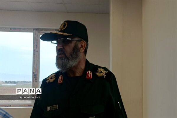 بازدید معاون عملیات سازمان بسیج کشور از حوضه درحال ساخت بسیج،  شهرستان قرچک