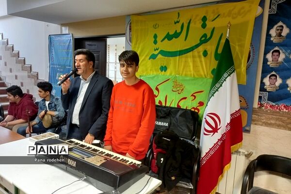 جشن نیمه شعبان و انتظار در هنرستان آیت‌الله هاشمی رفسنجانی رودهن