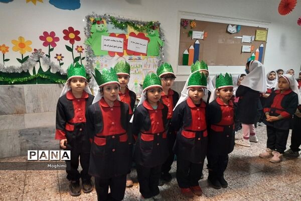 جشن نیمه شعبان در دبستان حقیقت منطقه ۱۳