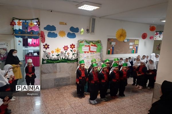 جشن نیمه شعبان در دبستان حقیقت منطقه ۱۳