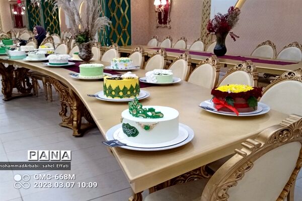 برگزاری مسابقه کیک پزی با عنوان شیرین ترین تولد در دو بخش دانشجویی و آزاد در تربت جام