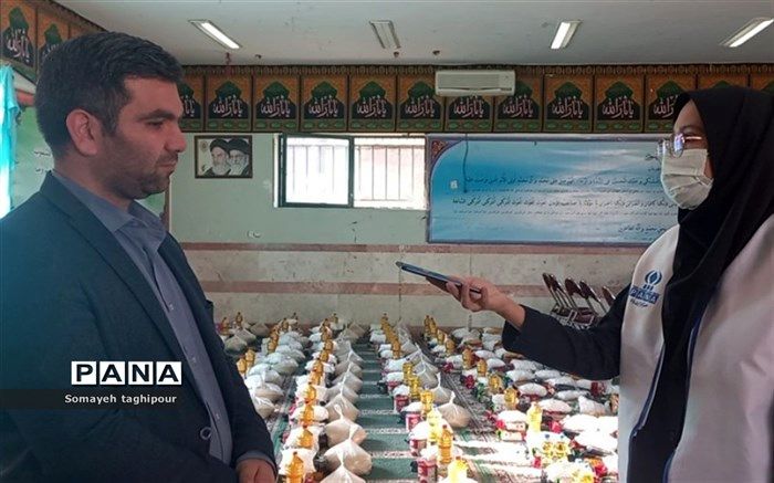 نواخته شدن زنگ جشن نیکوکاری در بهارستان دو با کمک‌های گروه‌های جهادی دانش‌آموزی انجام شد/فیلم