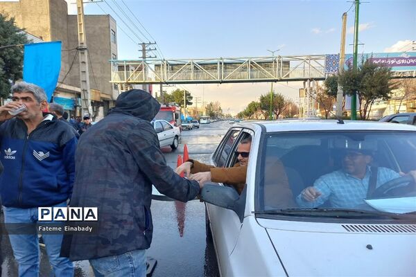 برپایی موکب سربازان حضرت ولیعصر(عج) در ملارد