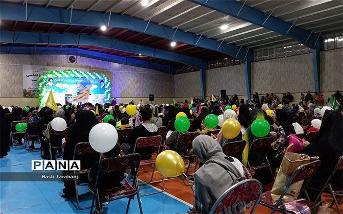 جشن مهدویت در شهرستان قرچک/فیلم