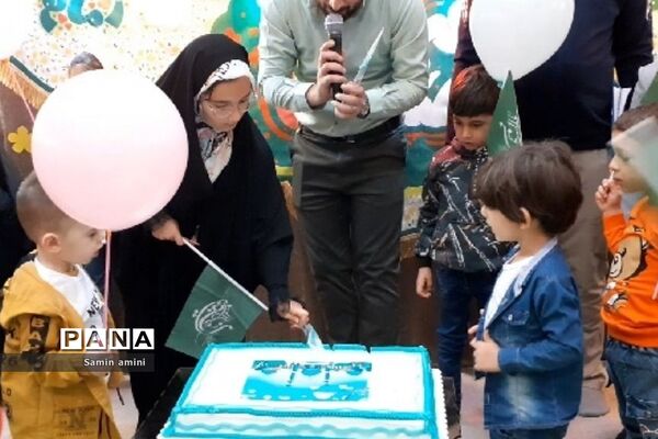 جشن نیمه شعبان ویژه کودکان در دفتر امام‌ جمعه رودهن