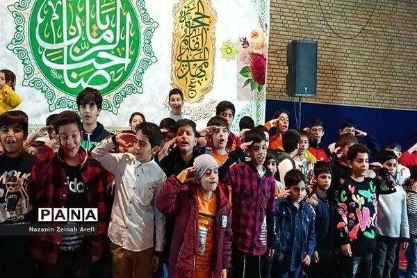 مراسم جشن نیمه شعبان در سالن ورزشی نواب اسلامشهر