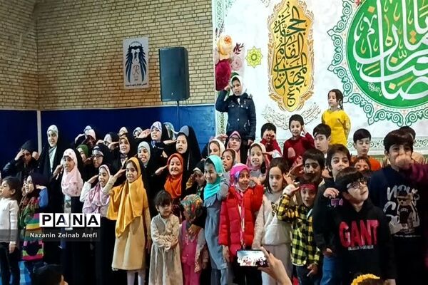مراسم جشن نیمه شعبان در سالن ورزشی نواب اسلامشهر