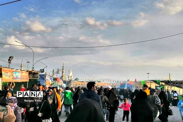خدمت‌رسانی موکب‌های نیمه شعبان در بلوار پیامبر اعظم قم