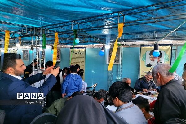 خدمت‌رسانی موکب‌های نیمه شعبان در بلوار پیامبر اعظم قم