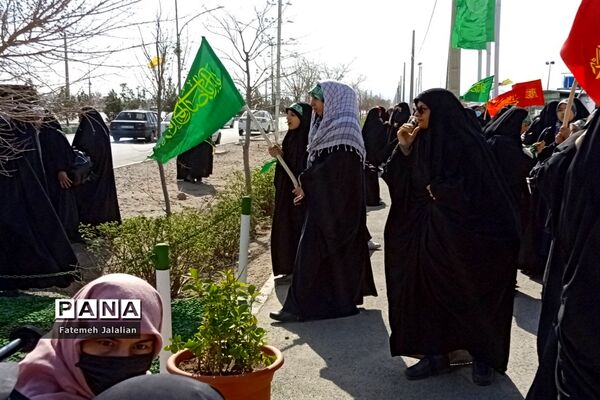 شادپیمایی دختران فاطمی قم به مقصد مسجد مقدس جمکران