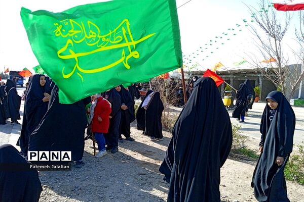 شادپیمایی دختران فاطمی قم به مقصد مسجد مقدس جمکران