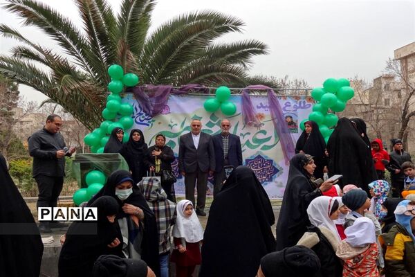 برگزاری مراسم طلوع امید، به بهانه نیمه شعبان در منطقه ۱۴