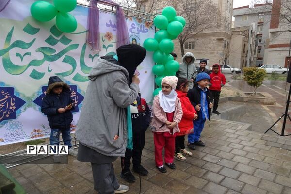 برگزاری مراسم طلوع امید، به بهانه نیمه شعبان در منطقه ۱۴