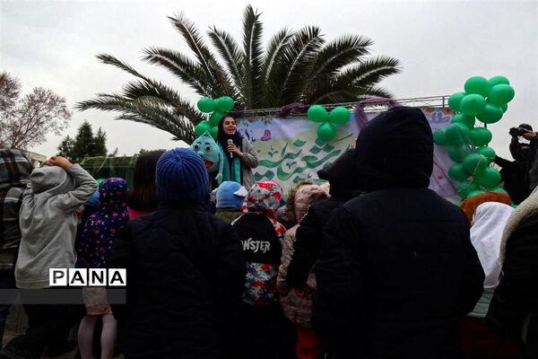 برگزاری مراسم طلوع امید، به بهانه نیمه شعبان در منطقه ۱۴