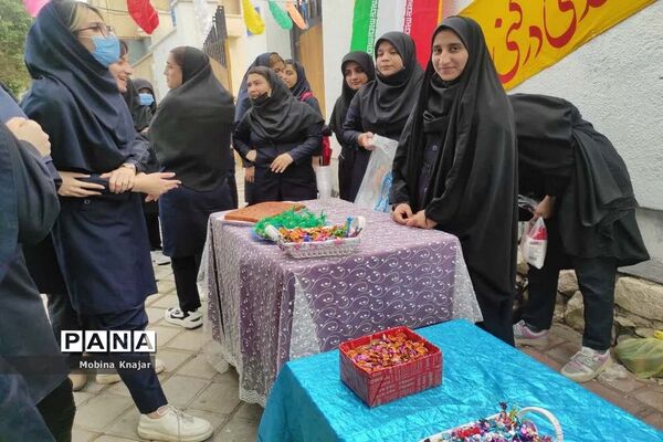 موکب مدرسه حضرت فاطمه زهرا (س) به مناسبت ولادت امام زمان (عج)