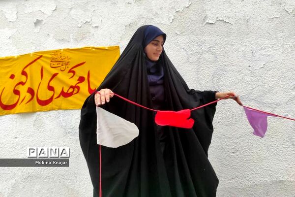 موکب مدرسه حضرت فاطمه زهرا (س) به مناسبت ولادت امام زمان (عج)