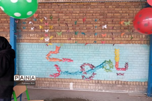 برگزاری ایستگاه صلواتی در دبیرستان الزهرا(س)