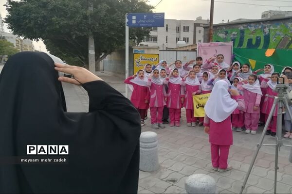 ایستگاه صلواتی به مناسبت  میلاد حضرت مهدی موعود (عج) در بوشهر