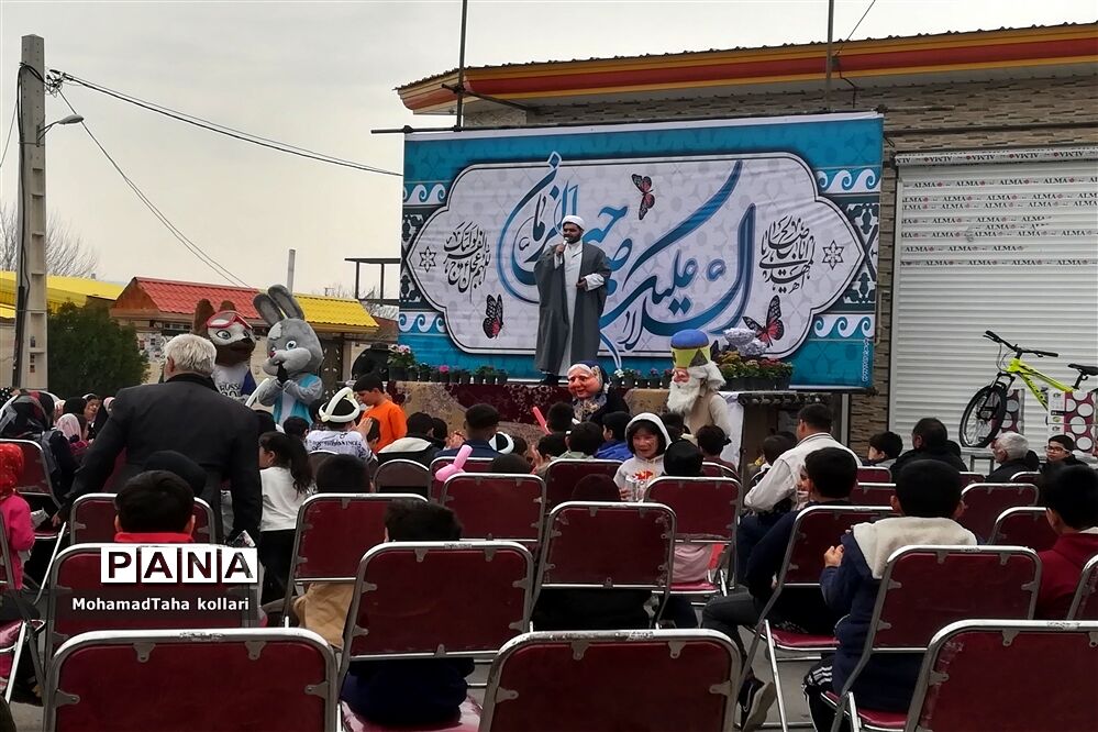 برگزاری جشن میلاد امام زمان (عج) در شهر جوادآباد
