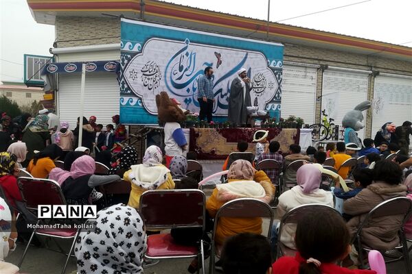 برگزاری جشن میلاد امام زمان (عج) در شهر جوادآباد